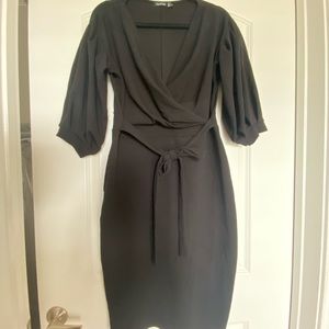 XL Black Boohoo dress
